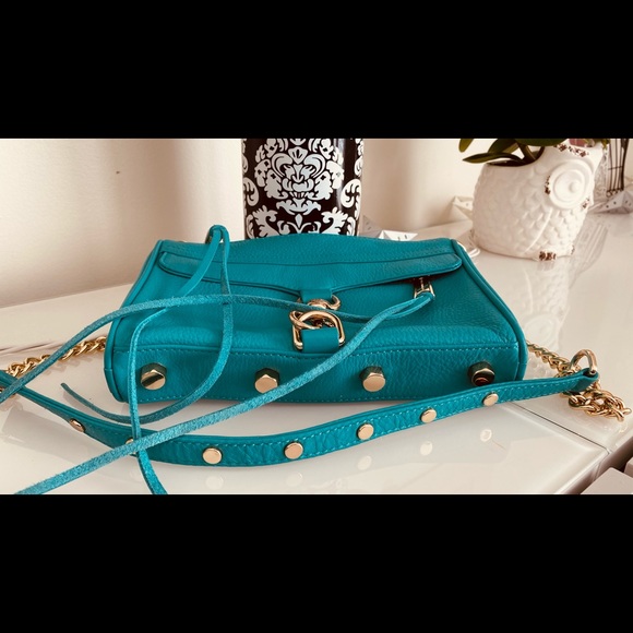 Turquoise Rebecca Minkoff M.A.C. Crossbody - Picture 3 of 9